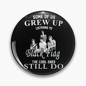 Some of us grew up Black art members flag gift Pin