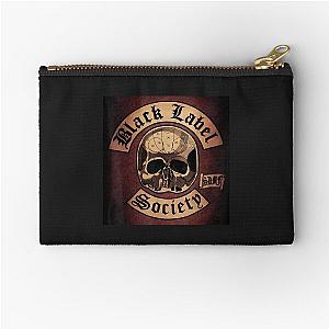 black labels black labels society logo Zipper Pouch