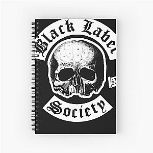 BLACK LABEL  NEW DESIGN BLACK LABEL black label accessories black label clothing black label home a Spiral Notebook