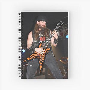 Zakk Wylde - Black Label Society - Photograph Spiral Notebook