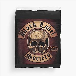 black labels black labels society logo Duvet Cover