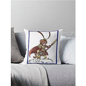 Sun Wukong The Monkey King Throw Pillow