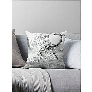 Great monkey king Sun Wukong Throw Pillow