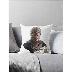 Black Myth Wukong Monkey King Throw Pillow