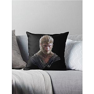 Black Myth Wukong Monkey King Throw Pillow