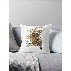 King of the Apes Sun Wukong Throw Pillow