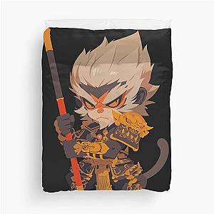 Black Myth Wukong Chibi Fanart Duvet Cover