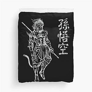 Sun Wukong Monkey King Chinese Characters Letters Classic  Duvet Cover