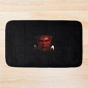 Black myth wukong inferno Classic 		 Bath Mat