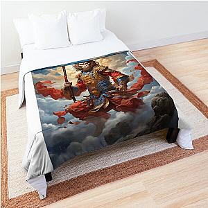 Legendary Asian Chinese Monkey King Sun Wukong Comforter