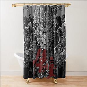 Black Myth Wukong Art Shower Curtain