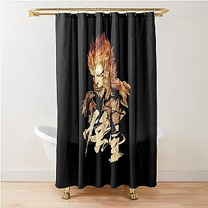 Black Myth King Shower Curtain