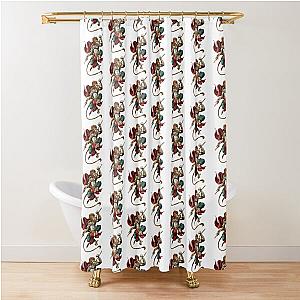 Sun Wukong Chinese Monkey King  Shower Curtain