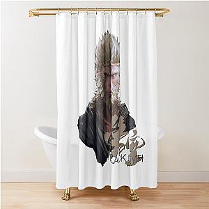 Black Myth Wukong Monkey King Shower Curtain