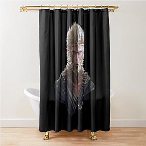 Black Myth Wukong Monkey King Shower Curtain