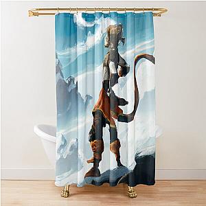 Sun Wukong Shower Curtain