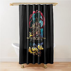 of SUN WUKONG Color Shower Curtain