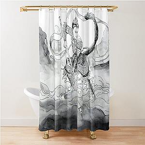 Great monkey king Sun Wukong Shower Curtain