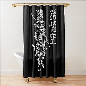 Sun Wukong Monkey King Chinese Characters Letters Classic  Shower Curtain