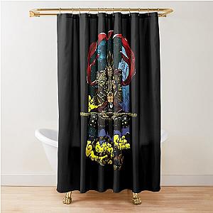 SUN WUKONG Color Shower Curtain