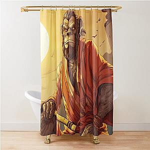 Sun Wukong - Hip Hop style Shower Curtain