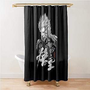 Black Myth Monkey Shower Curtain