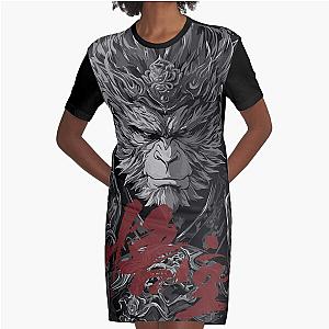 Black Myth Wukong Art Graphic T-Shirt Dress