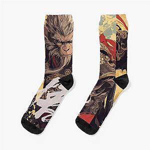 Black Myth Wukong Art Socks