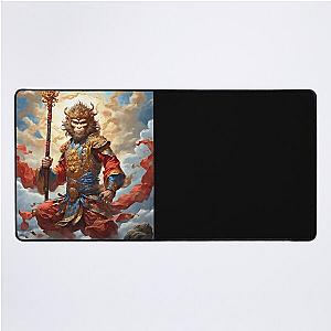 Legendary Asian Chinese Monkey King Sun Wukong Desk Mat