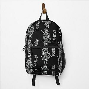 Sun Wukong Monkey King Chinese Characters Letters Classic  Backpack