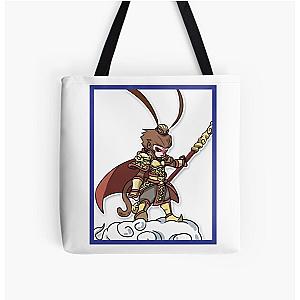 Sun Wukong The Monkey King All Over Print Tote Bag