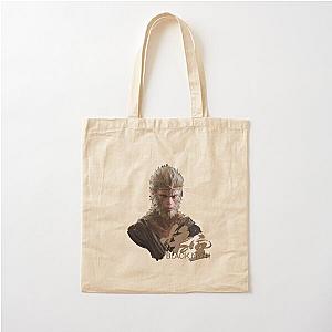 Black Myth Wukong Monkey King Cotton Tote Bag