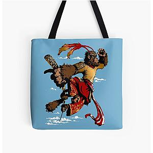 Sun Wukong-Monkey King All Over Print Tote Bag