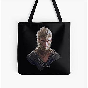 Black Myth Wukong Monkey King Essential 		 All Over Print Tote Bag