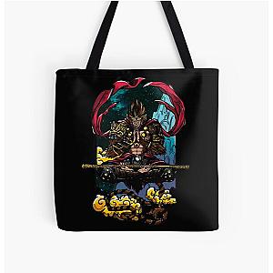 of SUN WUKONG Color All Over Print Tote Bag