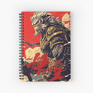 Black Myth Wukong Art Spiral Notebook