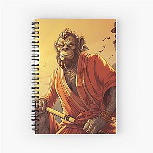 Sun Wukong - Hip Hop style Spiral Notebook