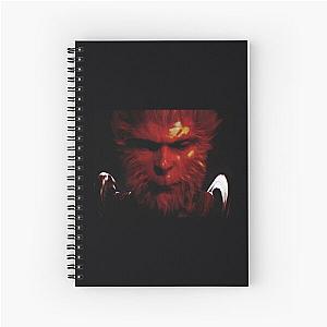 Black myth wukong inferno Classic 		 Spiral Notebook