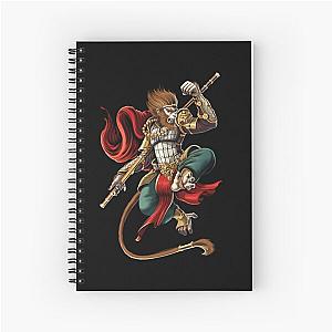 Sun Wukong Chinese Monkey King  Spiral Notebook