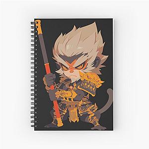 Black Myth Wukong Chibi Fanart Spiral Notebook