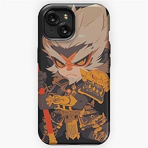 Black Myth Wukong Chibi Fanart iPhone Tough Case