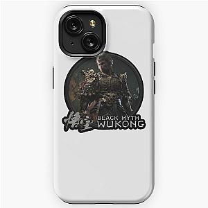 BLACK MYTH WUKONG LOGO (SUN WUKONG  THE MONKEY KING JOURNEY TO THE WEST SOULSLIKE RPG ACTION GAME) iPhone Tough Case