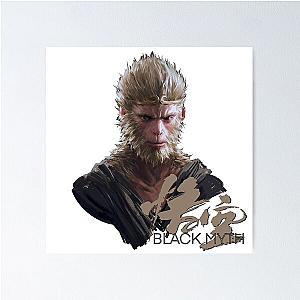 Black Myth Wukong Monkey King Poster