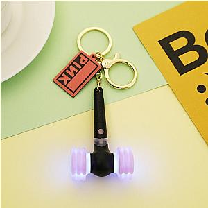 Blackpink Keychains - Lightstick Version 2 Mini 10 Colors Changing LED Lights Keychain