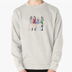 Blackpink Sweatshirts - The Show Outfits Jisoo, Jennie, Rosé, &amp; Lisa End Pose Pullover Sweatshirt RB0408