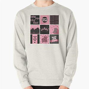 Blackpink Sweatshirts - BLACKPINK THE ALBUM Pattern Pullover Sweatshirt RB0408
