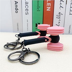 Blackpink Keychains - 3D Pink Rubber Lightstick PVC Keychain Pendant Keyring