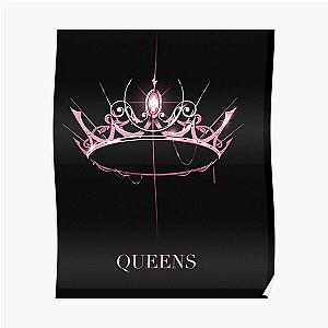 Blackpink Posters - Blackpink Crown Black Blackpink Poster RB0408