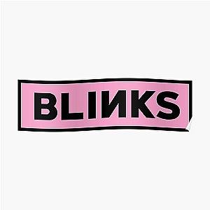 Blackpink Posters - Blackpink Fans BLINKS RECTANGLE BLACK Poster RB0408