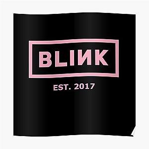 Blackpink Posters - Blackpink x BLINK Established 2017 Poster RB0408